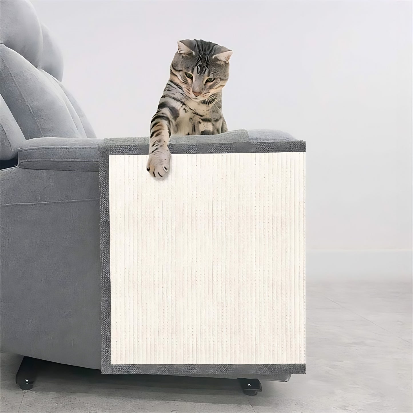Linen Furniture Guard Cat Scratch Sofa Protector Left Hand Armrest evlune
