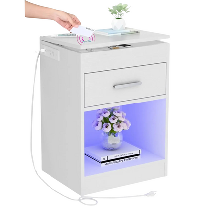 Locking Nightstand RFID Technology evlune