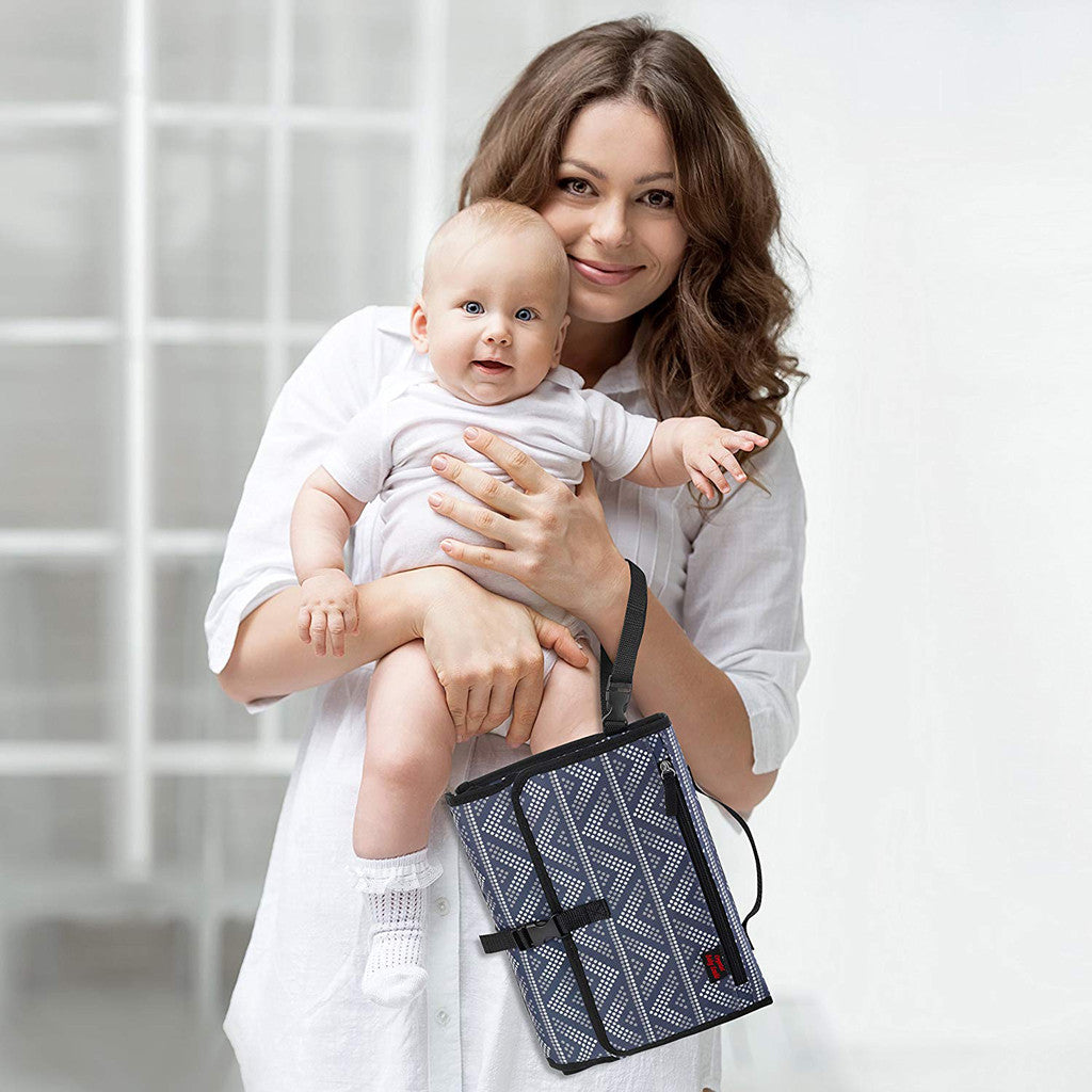 Mesh Pocket Changing Pad Storage Portable Travel Kit evlune