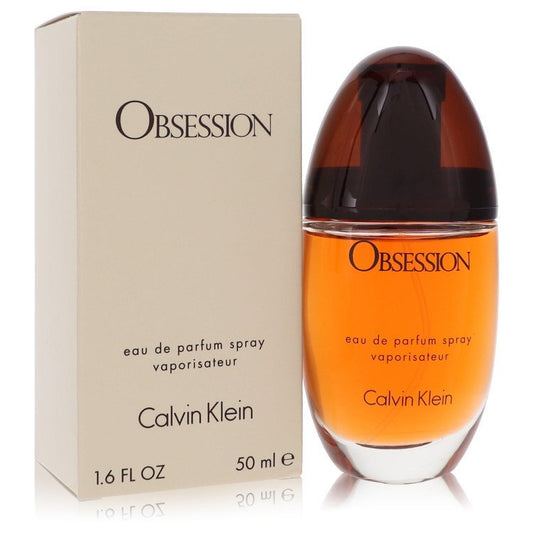 Obsession by Calvin Klein Eau De Parfum Spray 1.7 oz Women Iconic Oriental Spicy Fragrance
