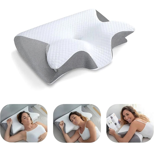 Orthopedic Memory Foam Cervical Pillow evlune