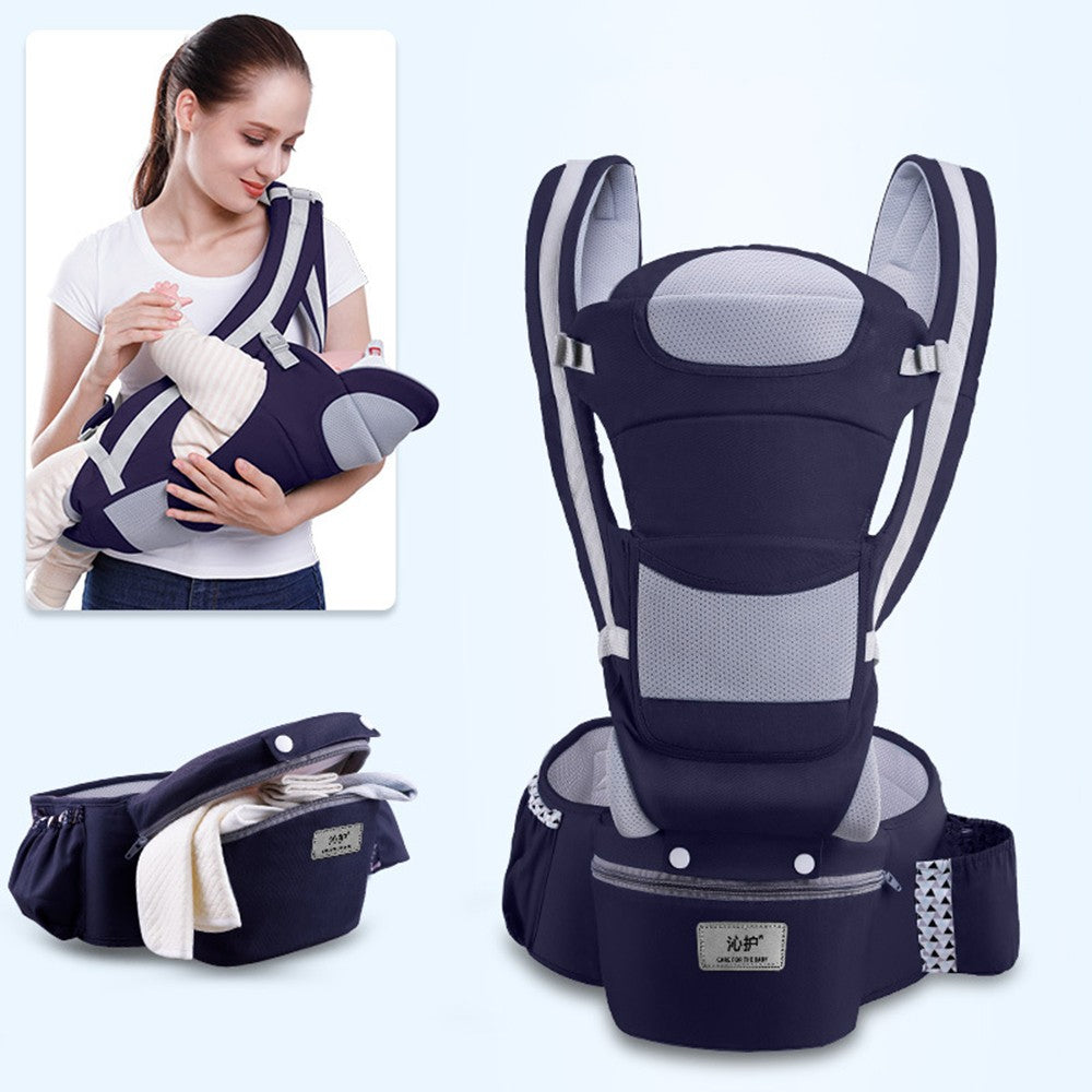 Outward Facing Positions Ergonomic Baby Carrier Adjustable Support evlune