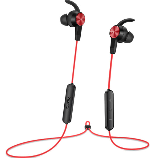Original HUAWEI Honor XSport AM61 Bluetooth 4.1 Wireless Sports Earbuds with Mic - IPX5 Sweatproof In-Ear Headphones (Red)