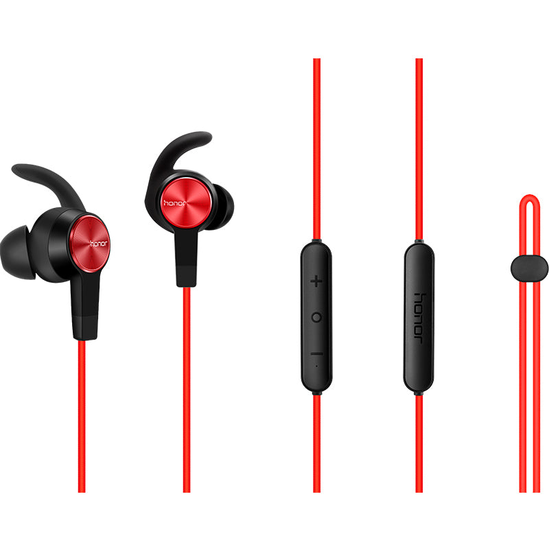 Original HUAWEI Honor XSport AM61 Bluetooth 4.1 Wireless Sports Earbuds with Mic - IPX5 Sweatproof In-Ear Headphones (Red)