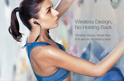 Original HUAWEI Honor XSport AM61 Bluetooth 4.1 Wireless Sports Earbuds with Mic - IPX5 Sweatproof In-Ear Headphones (Red)