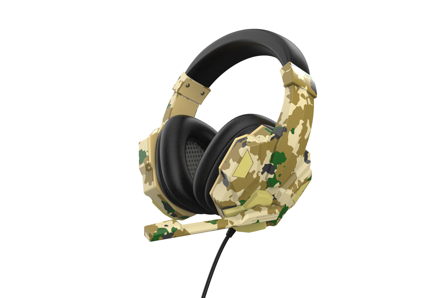 Earphone Gaming Headset Camouflage Headphones with Microphone for PC Laptop Camouflage Blue PS4 Edition
