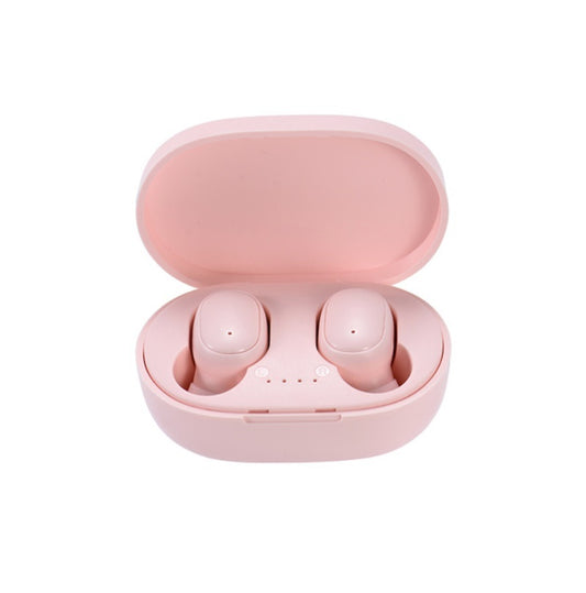 A6S Pro Bluetooth 5.0 Wireless Earbuds - Pink Noise Cancelling In-Ear Heشadphones with Mic, IPX4 Waterproof, True Wireless Stereo Earphones with Charging Case