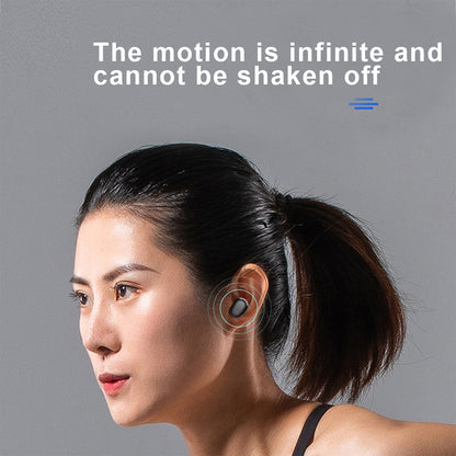 L21 Bluetooth 5.0 TWS Wireless Earbuds In-Ear 3D Stereo Surround Sound Earphones with 350mAh Charging Case Sweat-Proof Design (Pink)