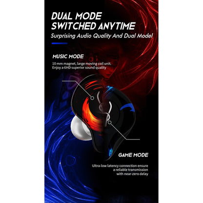 Sabbat G12 Elite True Wireless Earbuds Bluetooth 5.2 Gaming Headphones with Noise Reduction - Low Latency Sport Earphones in Yellow
