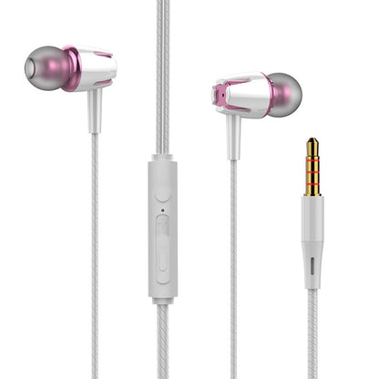 Luminous Subwoofer In-Ear Headphones E18 - 3.5mm Jack Noise Cancelling Sport Earbuds with Built-in Microphone for Hands-Free Calling