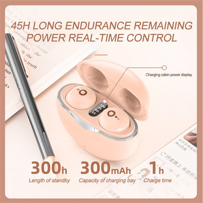 S800 Wireless Earbuds Bluetooth 5.3 Mini Invisible Headphones with 28H Playtime, IPX5 Waterproof, Touch Control, HiFi Stereo Sound for Sports, Fitness, Work, Sleep, and Home