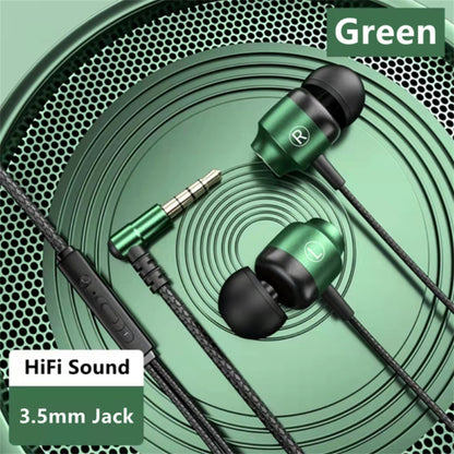 Headphones Wired Built-in Call Control Clear Audio In-Ear Earbuds For Most 3.5mm Plug Devices White 3.5MM
