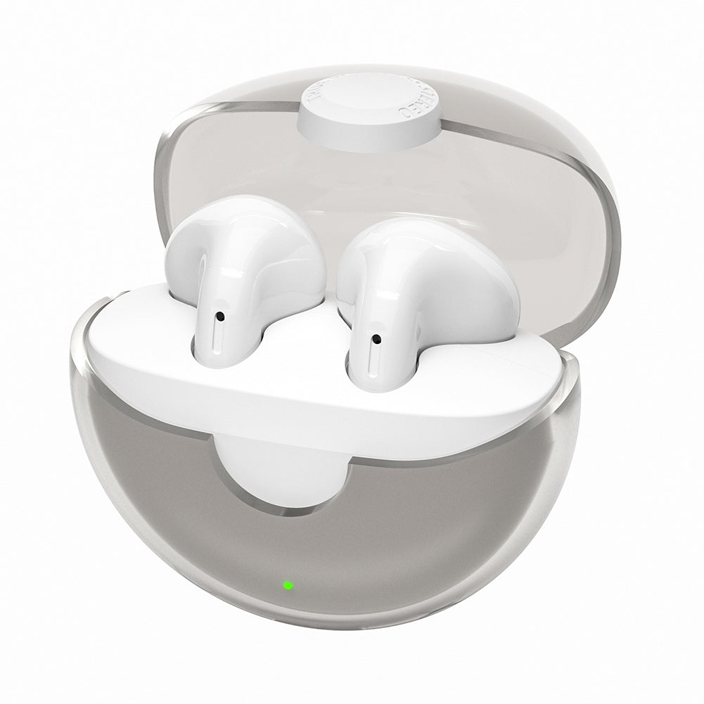 XY90 Half In-Ear Wireless Earbuds TWS Bluetooth Headphones with 20H Battery Life, Touch Control, IPX5 Waterproof Sports Headset in Black - True Wireless Stereo Earphones for Running, Gym, and Outdoor Activities