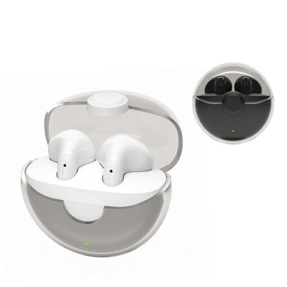 XY90 Half In-Ear Wireless Earbuds TWS Bluetooth Headphones with 20H Battery Life, Touch Control, IPX5 Waterproof Sports Headset in Black - True Wireless Stereo Earphones for Running, Gym, and Outdoor Activities