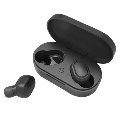 TWS M1 True Wireless Earbuds Bluetooth 5.0 In-Ear Stereo Headphones with Charging Case, Built-in Mic for Sports Work Gaming - Black
