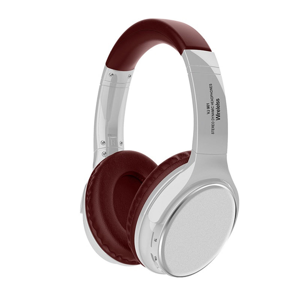 VJ901 Wireless Headphones Over Ear Wireless Headphones Foldable Lightweight Headset With TF Card Mode blue