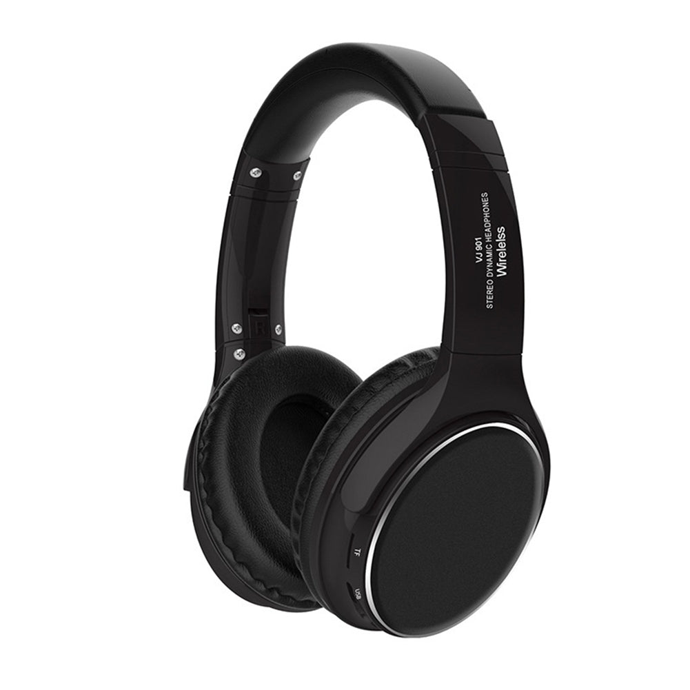 VJ901 Wireless Headphones Over Ear Wireless Headphones Foldable Lightweight Headset With TF Card Mode blue