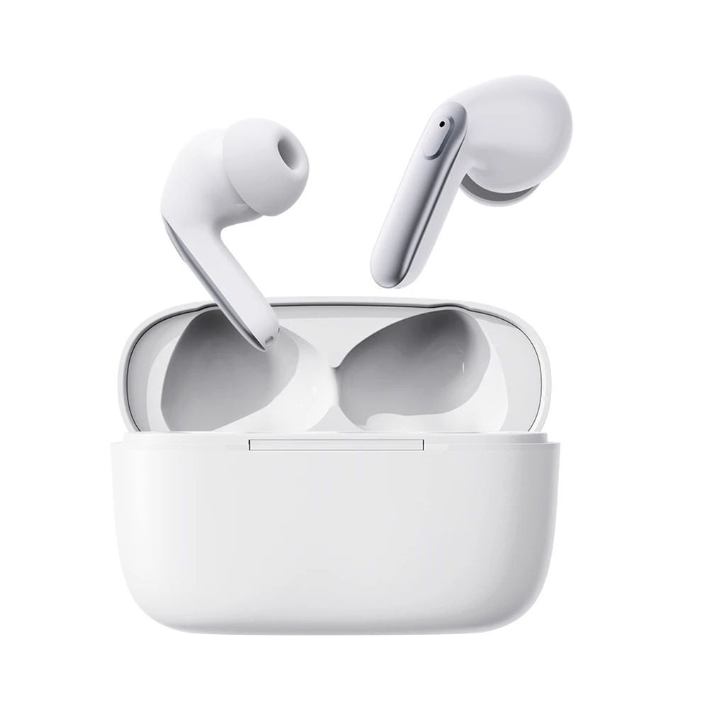 Wireless Earbuds Gaming Earphones with Charging Case Active Noise Reduction Headphones White