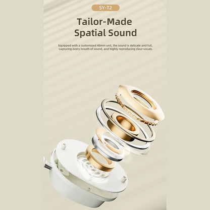 Wireless Headphones with Active Noise Cancelling | Bluetooth 5.3 Jerry Chip | 15 Hours Playtime | Foldable Over-Ear Design | Dual Device Connection | 40mm Drivers | 300mAh Battery | White