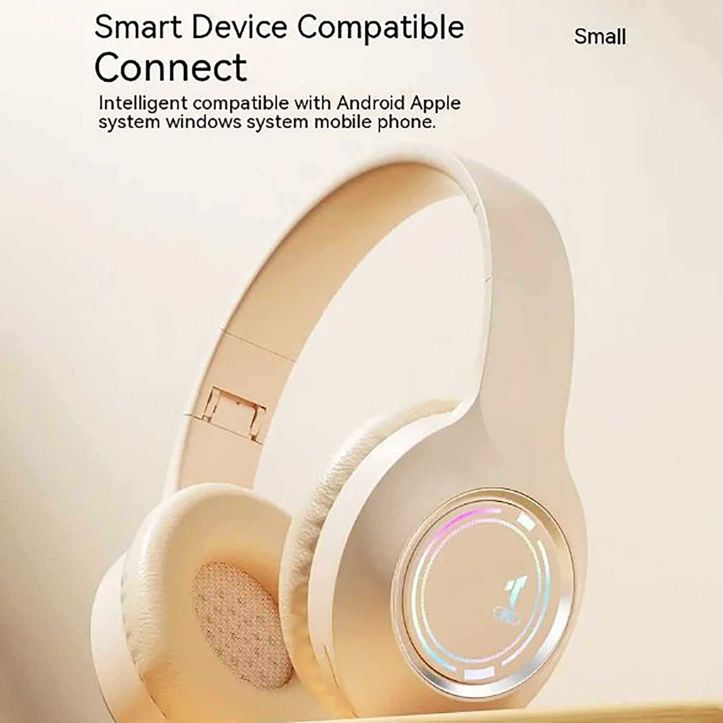 Noise Canceling Headset HIFI Sound Headphones Wireless Folding Scalable Gaming Headphones For Office Trucker pink