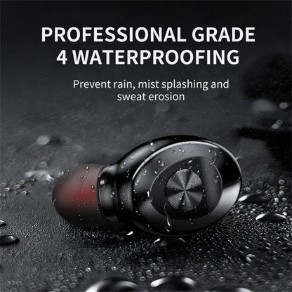 XG8 Wireless Earbuds Ultra Long Playtime Sleeping Headphones with Power Display Charging Case - Bluetooth 5.0 Waterproof Sports Earbuds for Running Working Out - Pink