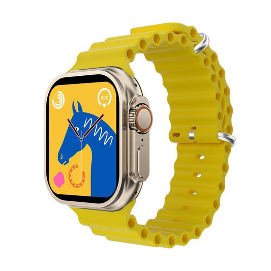 I9 Ultra Max 2.19 Inch Smart Watch with Bluetooth Calling - Advanced Fitness Tracker with Heart Rate, Blood Oxygen Monitor, ECG & Games