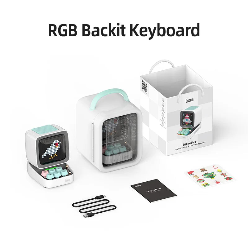 Pixel Art Speaker Retro Design evlune