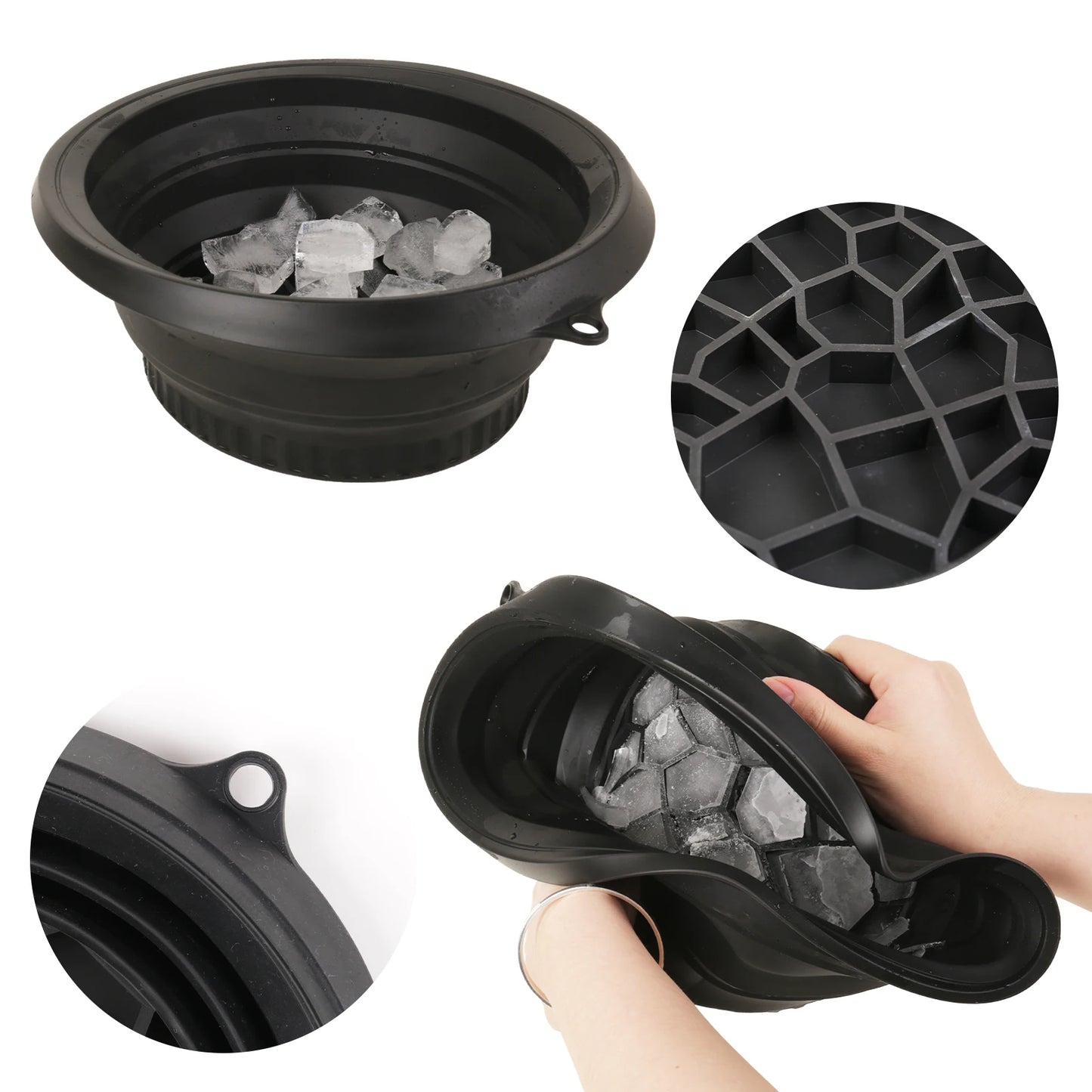 Portable Facial Ice Bath Bowl evlune