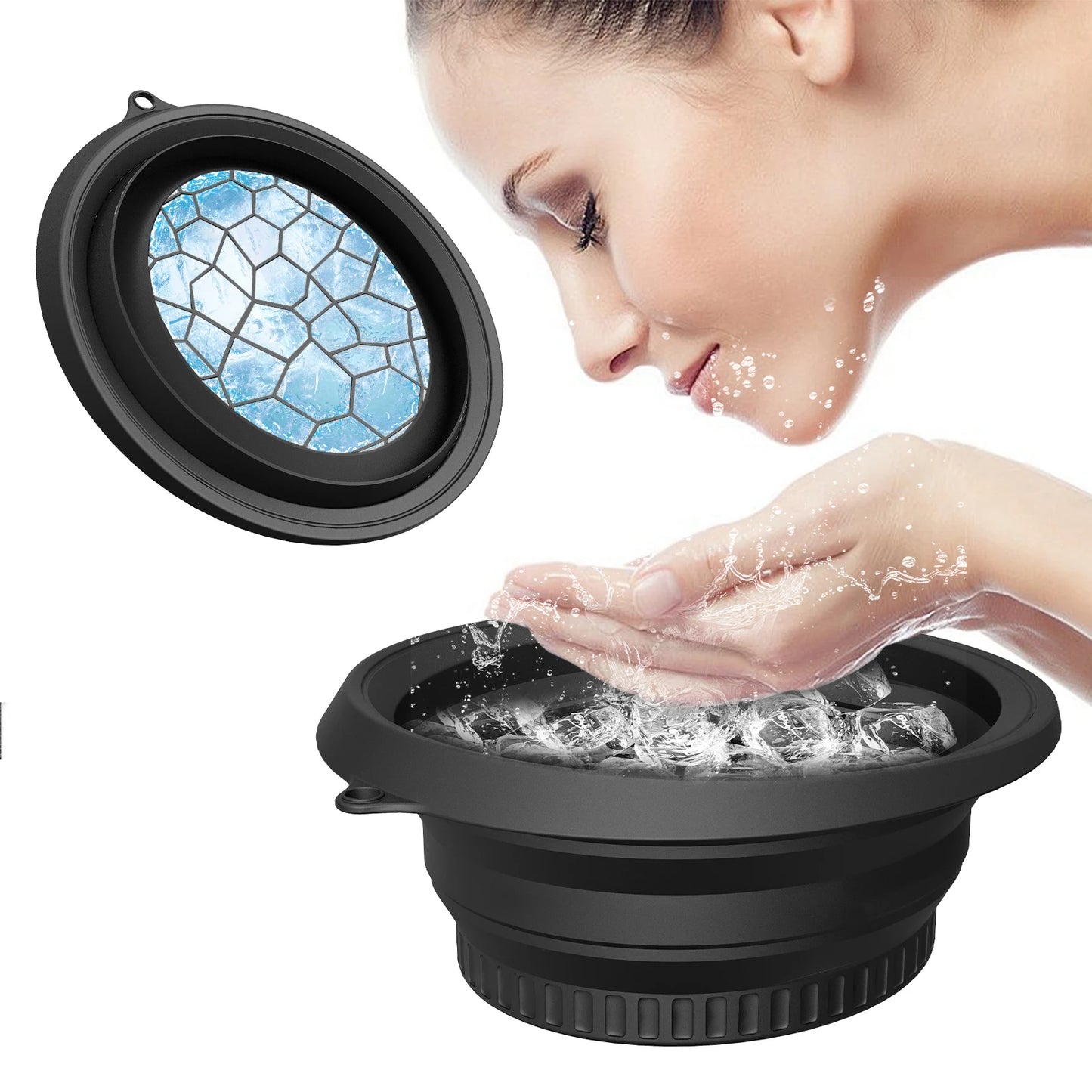Professional Facial Ice Bath Bowl evlune