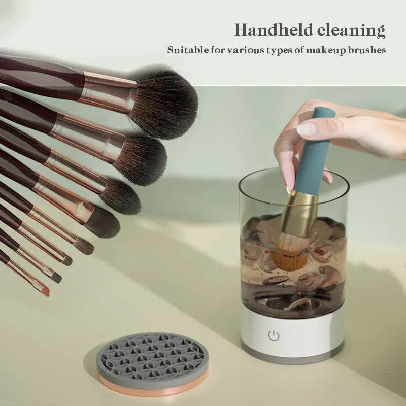 Professional Makeup Brush Cleaning Machine Automatic Electric Cleaner evlune