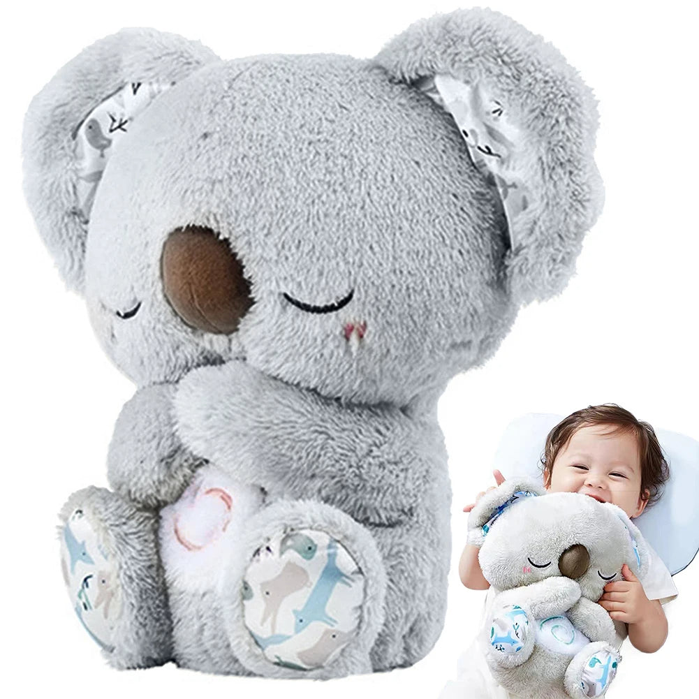 Realistic Breathing Koala Plush evlune