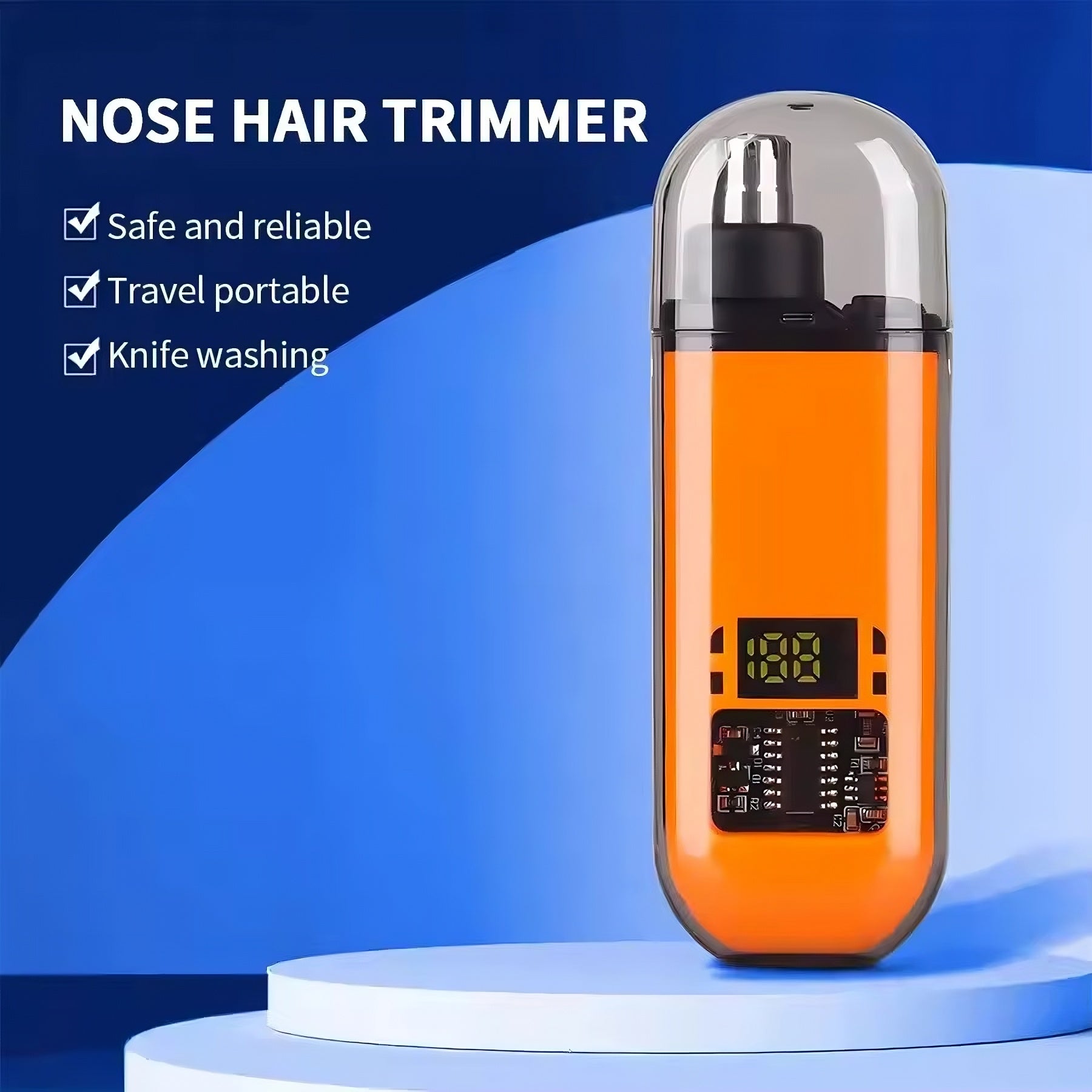 Rechargeable Electric Nose Hair Trimmer evlune