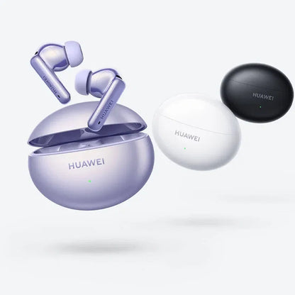 Black Huawei FreeBuds 6i (T0019) Wireless Earbuds with Intelligent Dynamic ANC 3.0, 11mm Quad-Magnet Driver, 35-Hour Battery Life, Bluetooth 5.3, IP54 Water-Resistant True Wireless Headphones