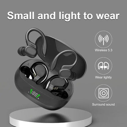 Original SP16 Wireless Earphones True Wireless Earbuds Ear Hook Sports HiFi Stereo Waterproof Headset With Mic TWS Bluetooth 5.3 Headphones for Gaming and Outdoor Activities
