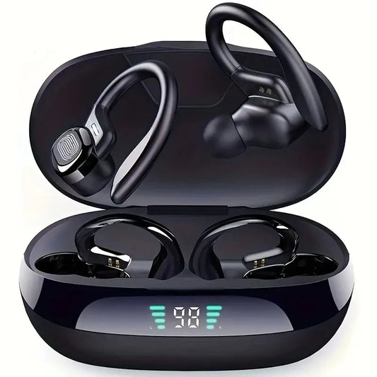 Original SP16 Wireless Earphones True Wireless Earbuds Ear Hook Sports HiFi Stereo Waterproof Headset With Mic TWS Bluetooth 5.3 Headphones for Gaming and Outdoor Activities