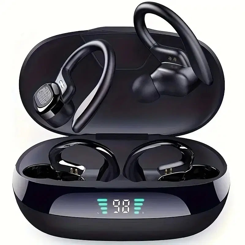 Original SP16 Wireless Earphones True Wireless Earbuds Ear Hook Sports HiFi Stereo Waterproof Headset With Mic TWS Bluetooth 5.3 Headphones for Gaming and Outdoor Activities