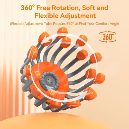 Scalp Massager Compression Vibration Headache Relief evlune