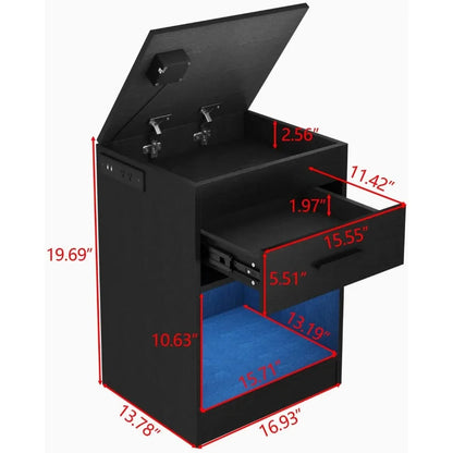 Secure Nightstand RFID Lock evlune