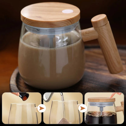 Self Stirring Travel Coffee Mug evlune