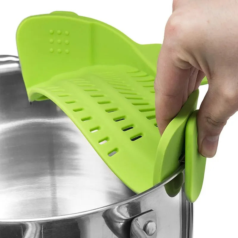 Silicone Clip Strainer Universal Fit evlune