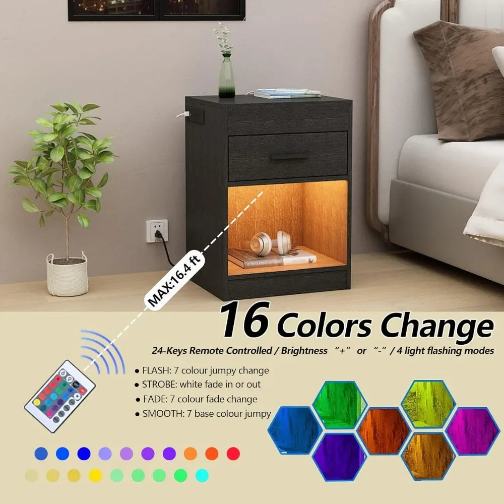 Smart Nightstand with RFID Security evlune