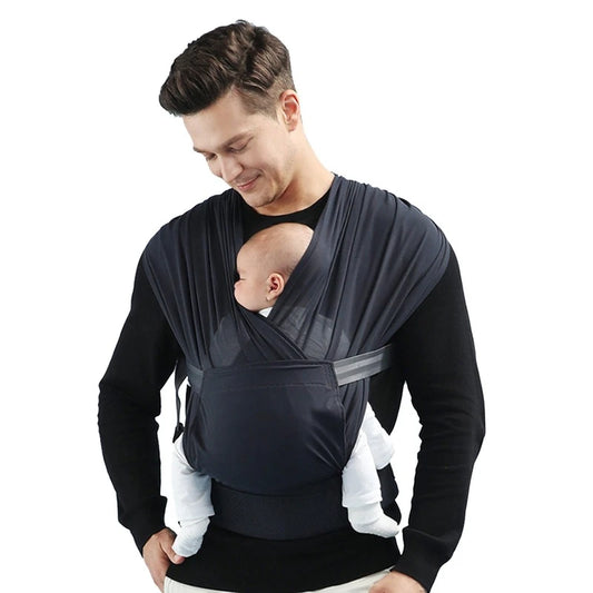 Stretchy Carrier Baby Sling Wrap Hands Free Toddler Carrier evlune