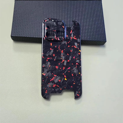 Ultra Thin Forged Carbon Fiber Cover For iPhone 12 Pro evlune