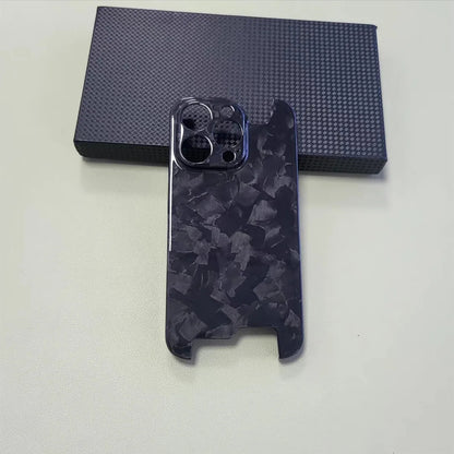 Ultra Thin Forged Carbon Fiber Cover For iPhone 15 Plus evlune