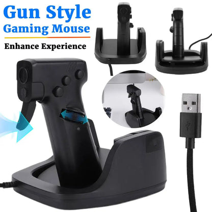 Vertical Gaming Mouse Gun Design evlune