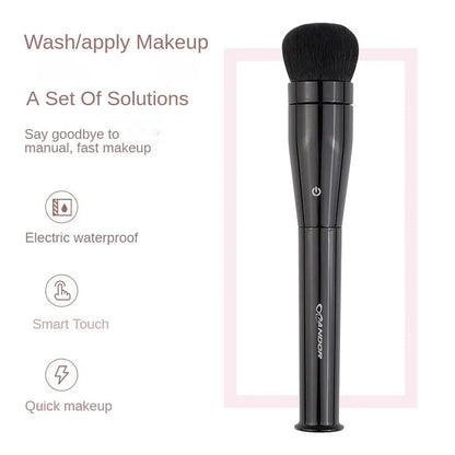 Vibration 3 in 1 Electric Makeup Brush 360° Automatic Rotation evlune
