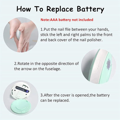 electric baby nail trimmer babycare precision mini grinder v5 evlune