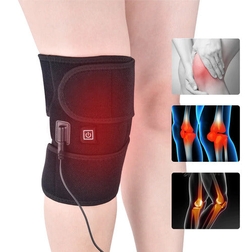Rechargeable Far Infrared Heating Knee Brace  
